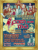 Main Squeeze/Corn Mo Concert Poster