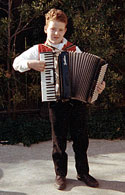 Young Al and his accordion