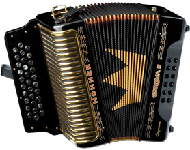 Hohner Corona II Supreme (black)