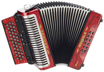 Hohner Corona II Xtreme (red)