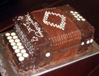 Chocolate Accordion Cake