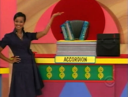 Accordion on The Price is Right