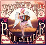 West Coast Accordion Babes Pin-Up Calendar 2010